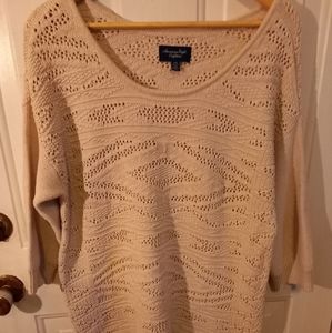 American Eagle Outfitters knit top with fringes